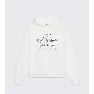 Zara 50th Anniversary Embroidered Hoodie Sweatshirt